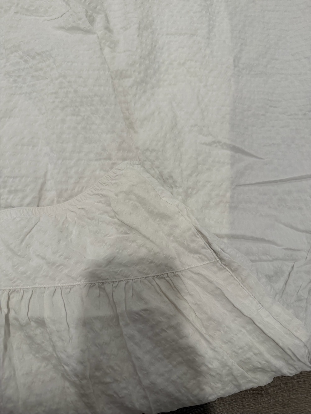 Uniqlo White Women's A-Line Midi Skirt - Picture 4 of 6